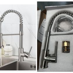 Faucet For Kit.Chen / R.V Brushed Nickel New
