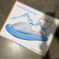 Inflatable Snowmobile