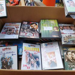 12 DVD'S OF VINTAGE 60S-70'S TV SHOWS PERFECT FOR OLDER PERSON