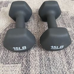 15lb Dumbbell Set