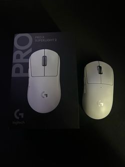 Logitech G Pro X Superlight 2 White – Wireless Gaming Mouse