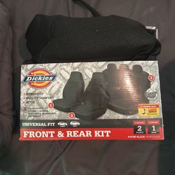 Dickies Black Seat Covers (Universal)