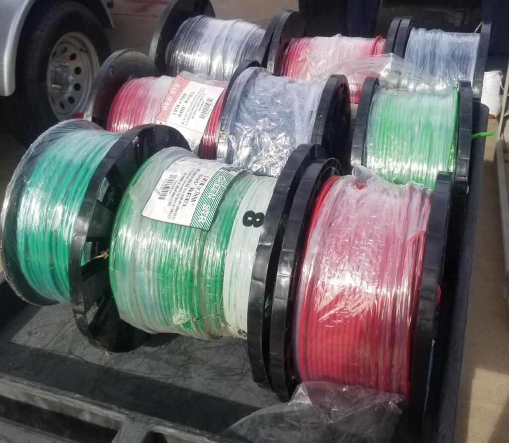  #8 Stranded Wire 500ft [Price Per Roll]