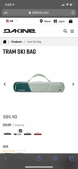 DAKINE lily green snowboard bag