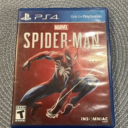 Marvel Spider-man PS4 game