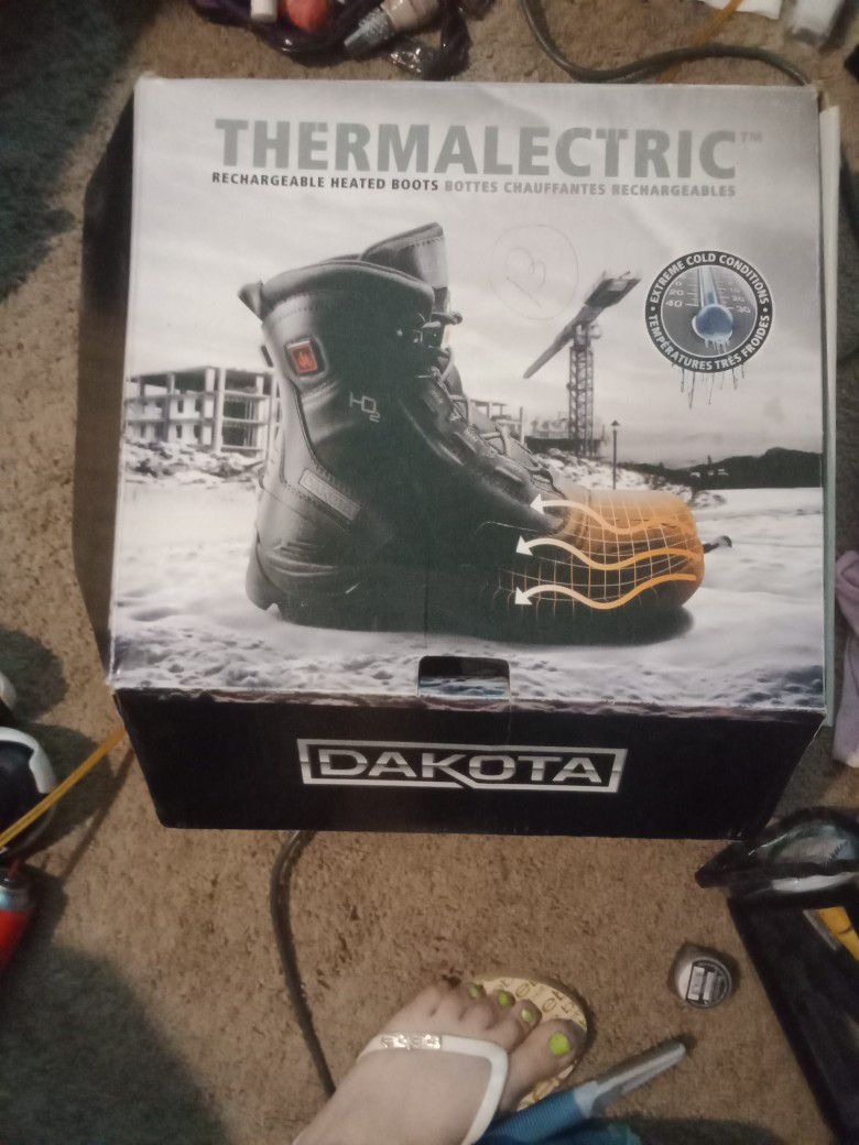 Heated Rechargeable Boots!