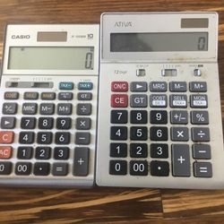 Set of two calculators