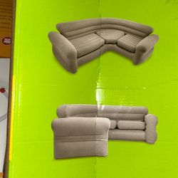 Blowup Sectional Sofa W/airpump Provided Usually Sold Separate 