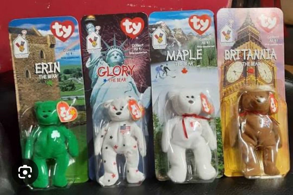 Entire 90s TY beanie baby collection