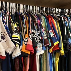 Selling soccer jerseys!