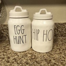 Rae Dunn Easter Canisters 