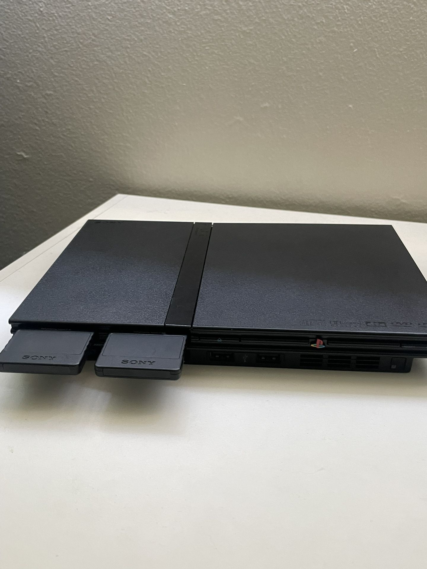 Playstation 2 Slim With Region Free Mod Chip Can Play Us/Japan And Overseas Games