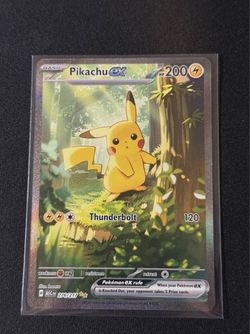 Pokémon Pikachu ex 276/217 Ascended Heroes SIR Special Illustration Rare Card