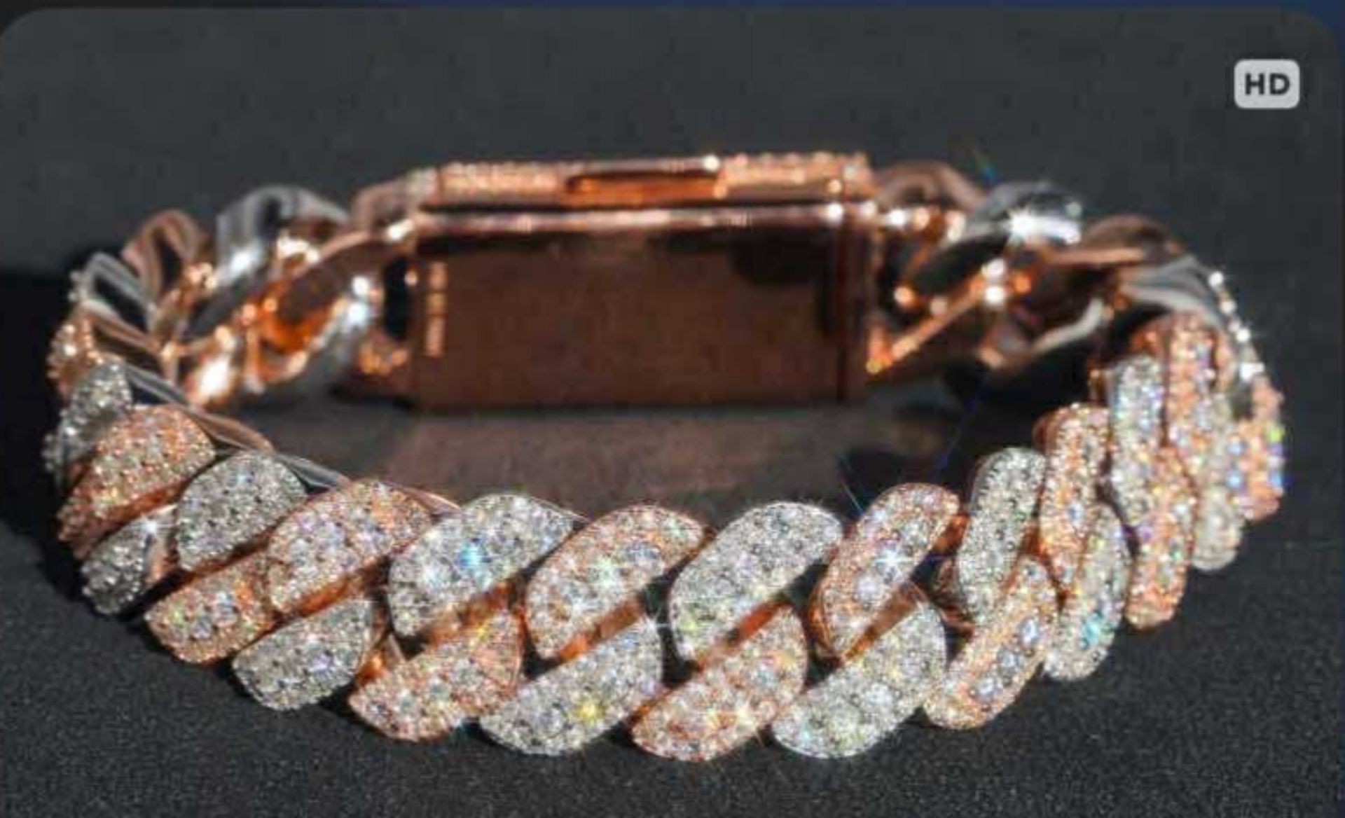 Cuban Two Tone bracelet