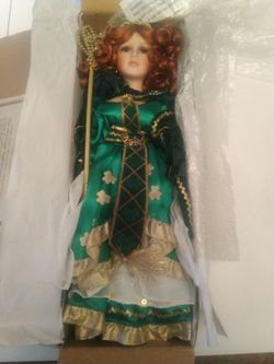 vintage porcelain doll Shannon