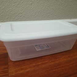 Plastic Shoe Box