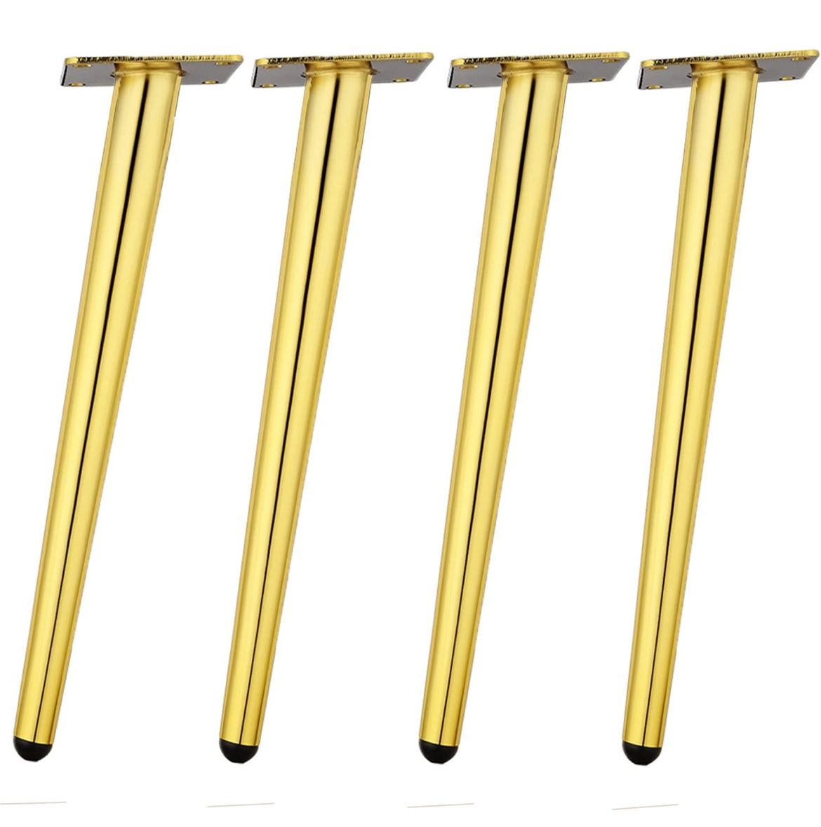 Osring 16 Inch Furniture Legs Gold - New In Box