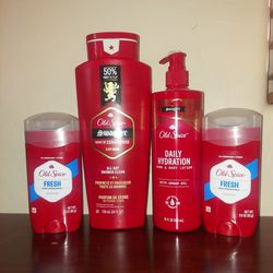 Old Spice Bundle $18 For All- Cross Streets Ray And Higley 