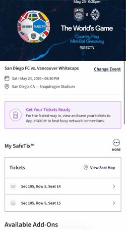 San Diego FC vs Vancouver whitecaps