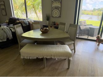 Grey Table and Chairs