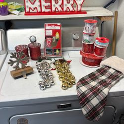 Christmas Decorations (.50 Cents Each)