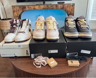 “A Ma Maniere” Air Jordan Retro 1,3,&4 Size 13 Brand New