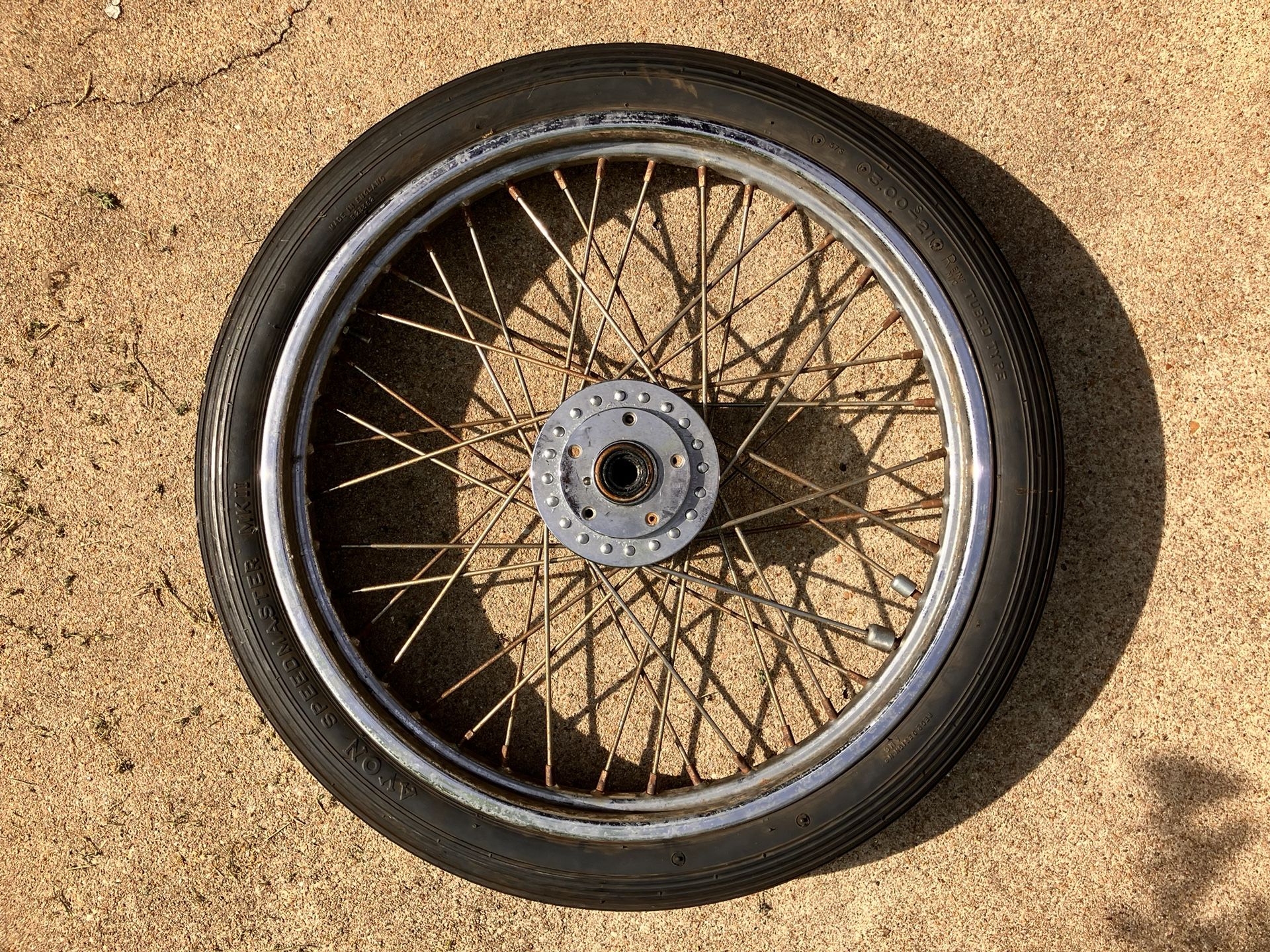 Sportster Front 21” Wheel With Avon Speedmaster Tire