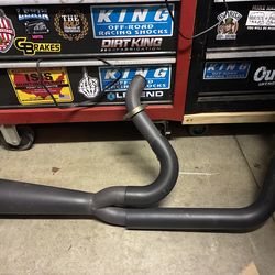 TBR 2 into 1 megaphone exhaust