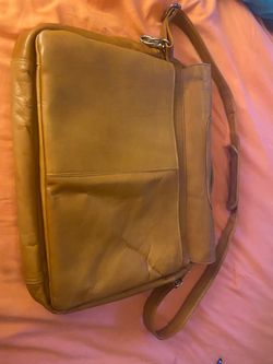 MENS VINTAGE GENUINE LEATHER SHOULDER SATCHEL BAG