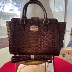 Beautiful Croc Embossed Fashion Bag 
