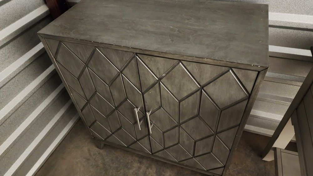 Unique 2 Door Cabinet/shelf