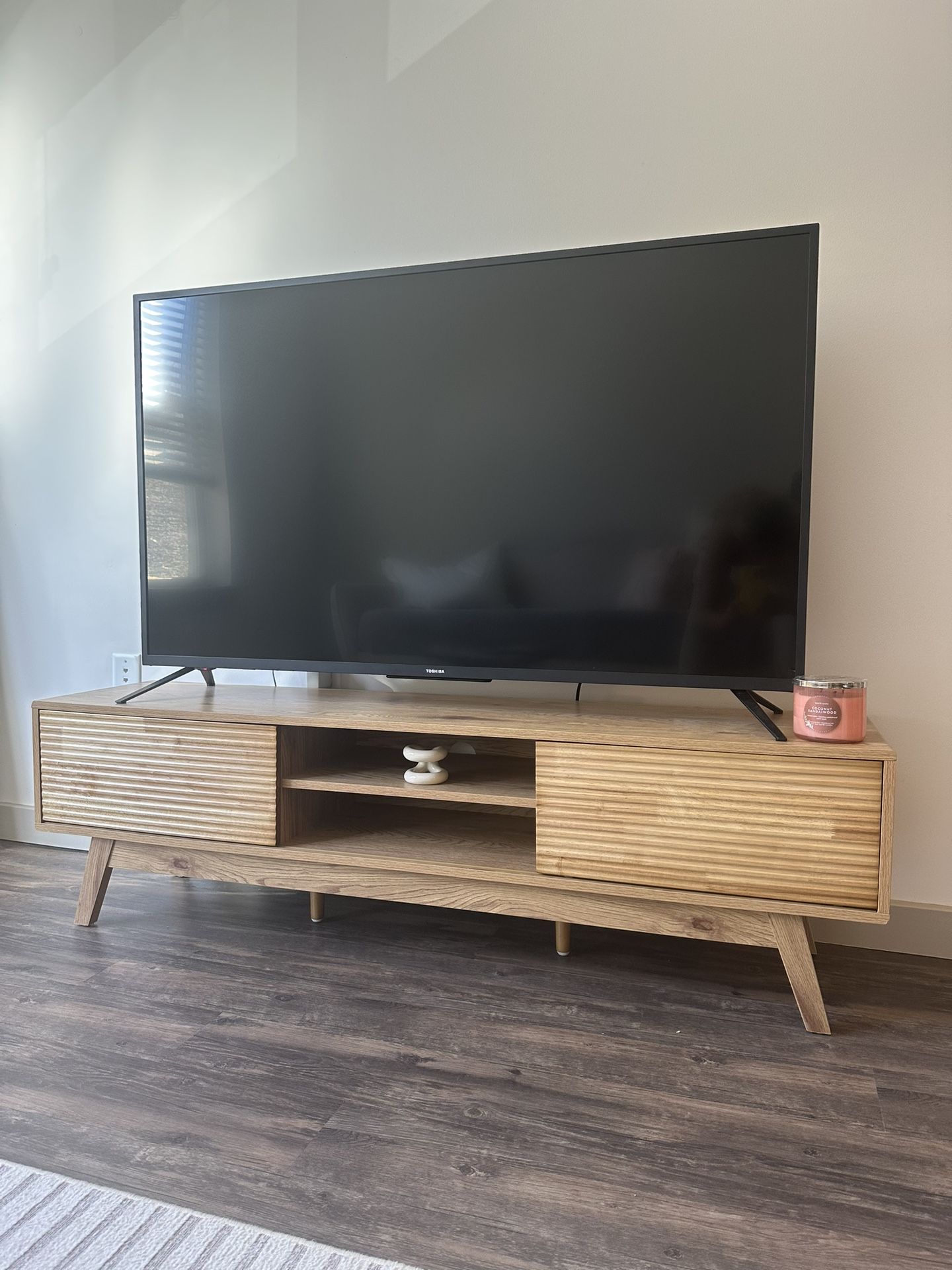 Light Oak TV stand