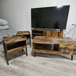 Coffee Table And TV Stand Set