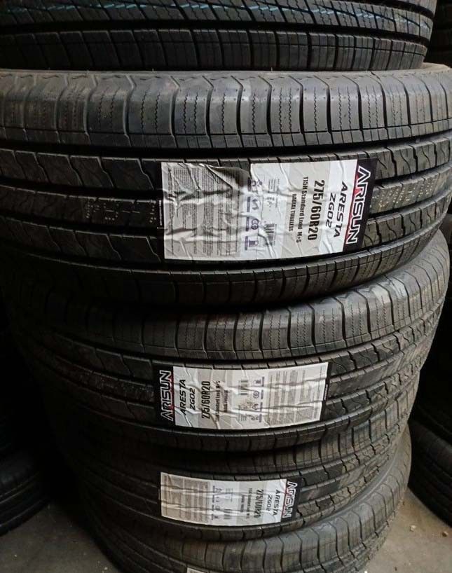 4 New Tires 275/60/20 Arisun HT Tires