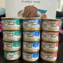 Purina Fancy Feast Seafood Classic Pate Collection Grain Free Wet Cat Food