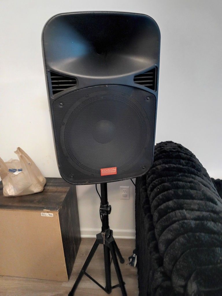 Edison Professional Scratch With Speakers