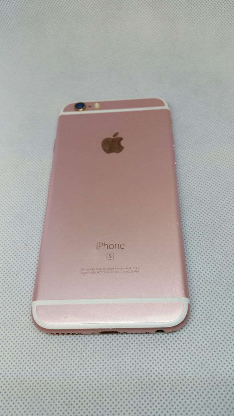 Iphone 6s rose gold 32 gb unlock for any carries around the world fully functional $219.99 price is firm pick up only