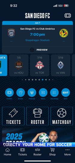 San Diego FC Vs America this weekend