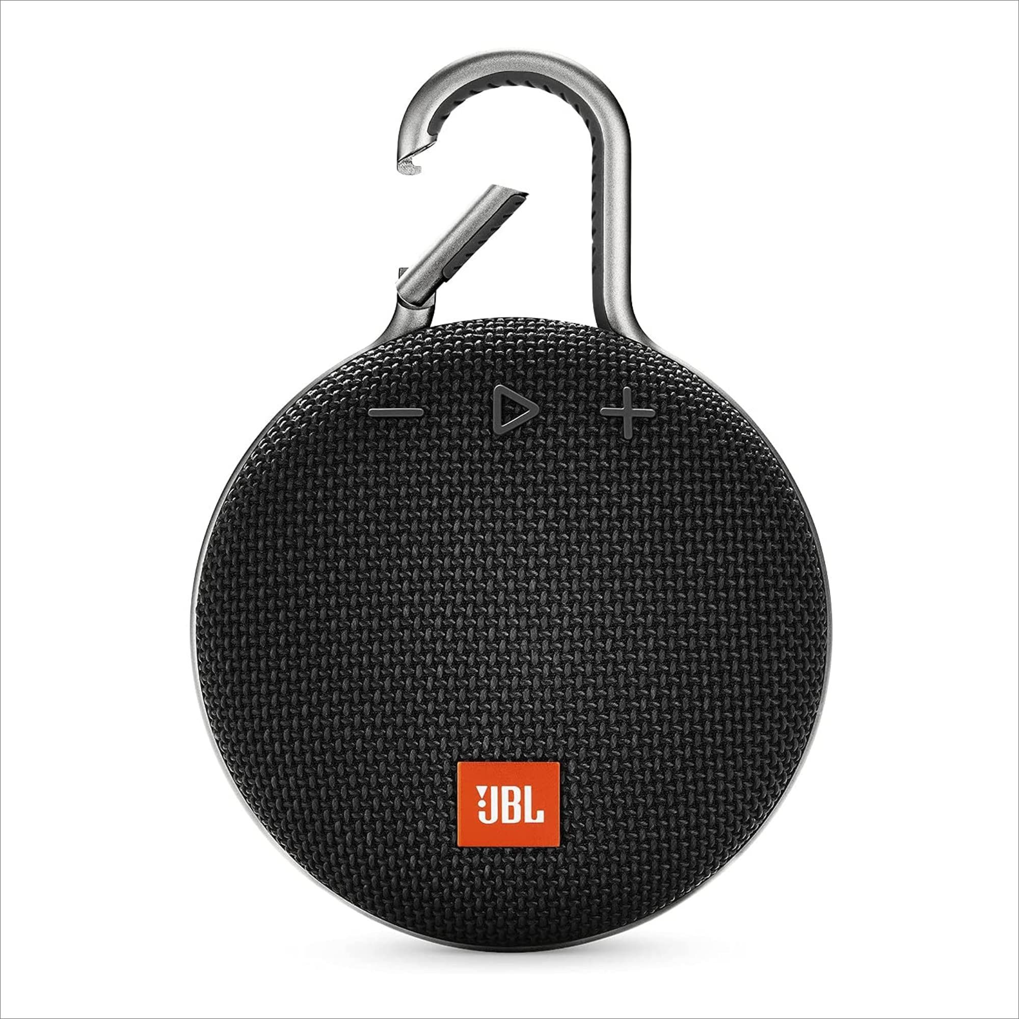 JBL Clip 3, Black - Waterproof, Durable & Portable Bluetooth Speaker - Up to 10 Hours of Play