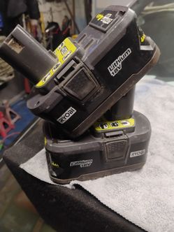 Ryobi 18v 4ah battery