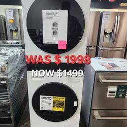 2.4 Cu. Ft. Washer, 4.2 Cu. Ft. Dual Inverter Heat Pump Ventless 