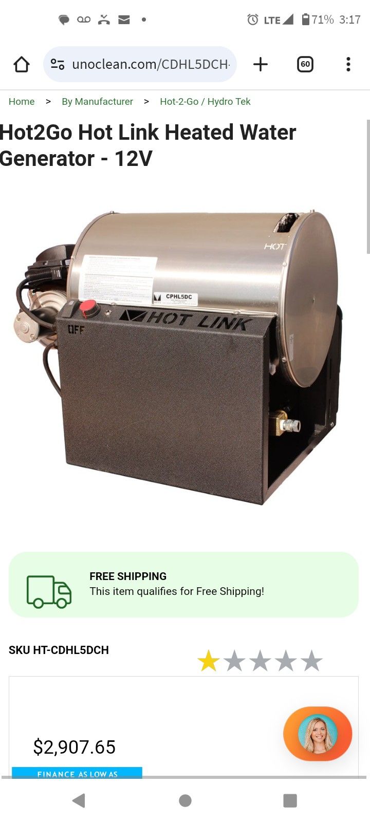 Pressure Washer Water Heater