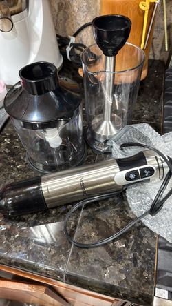 Immersion Hand Blender Set with Attachments
