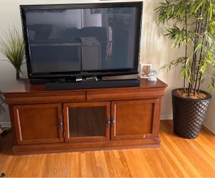 FREE Solid wood entertainment center