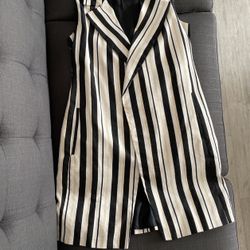 Zara Long Vest 