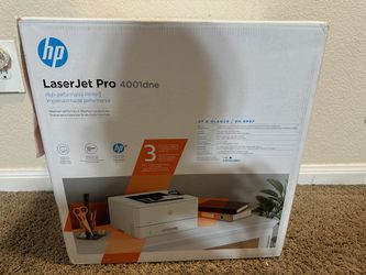 HP LaserJet Pro 4001dne Black & White Printer with HP+ Smart Office Features
