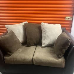 Microfiber Loveseat 
