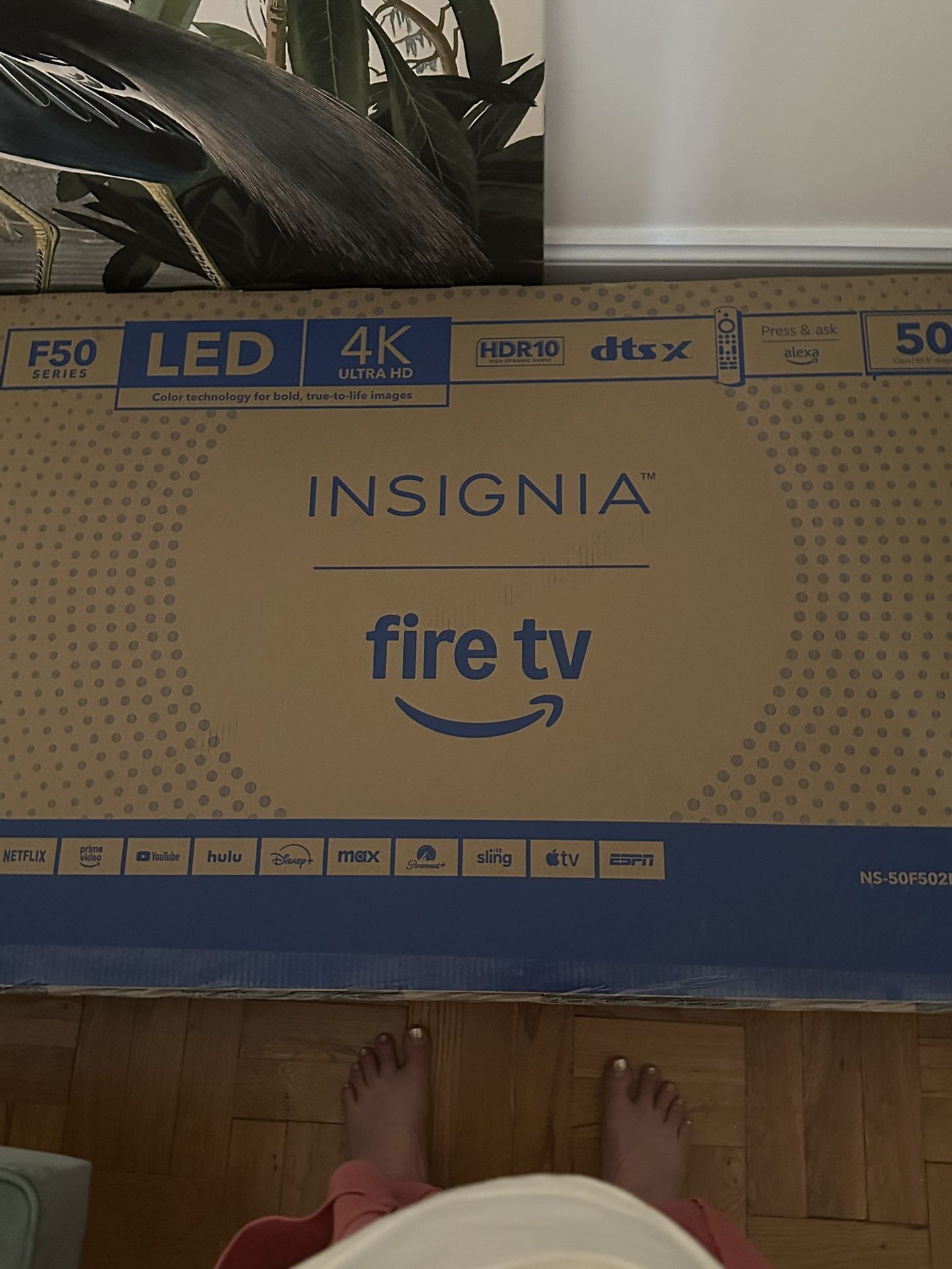 Brand New Unopened Box Insignia 4k 50” Fire Tv