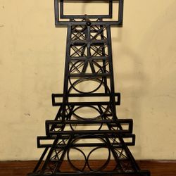 Iron Eiffel Tower Wine Rack