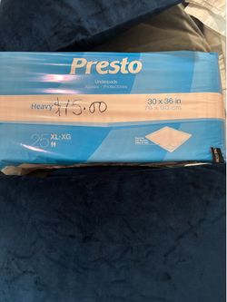 XL 30x36 in underpads